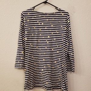 OLD NAVY STARS & STRIPES 3/4 LENGTH TEE